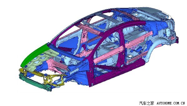 【图】安全的体现--s60车体结构、用料等资料