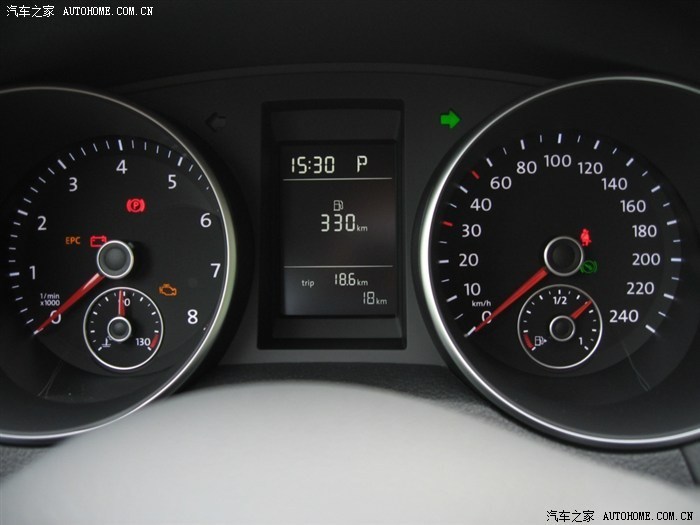 【图】车上仪表盘 绿色的灯代表什么啊?