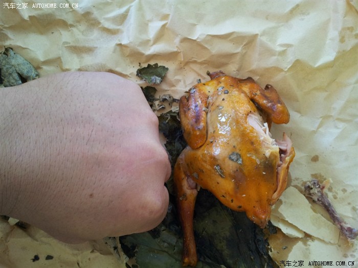 【图】乌海美食节 坑爹的叫化鸡 打开包装我无