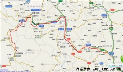 陇西至临洮段316国道路况