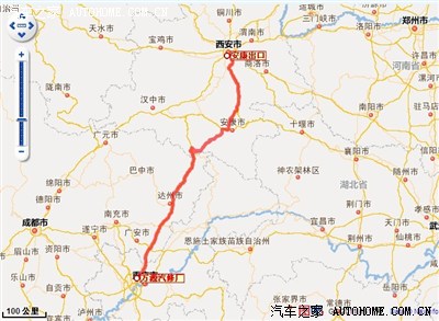 【西安--重庆自驾游线路指南】