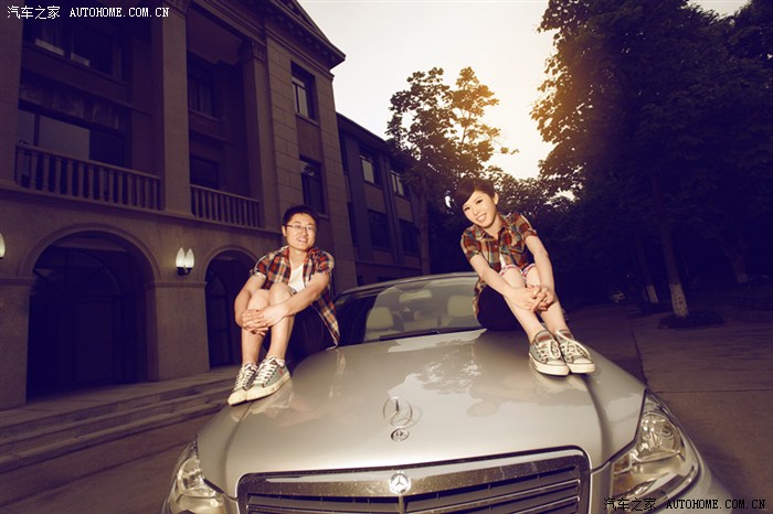 【图】C奔当背景,婚纱照大放送啦~