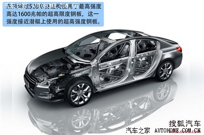 迈锐宝车身的高强度钢材最高屈服强度是多少?