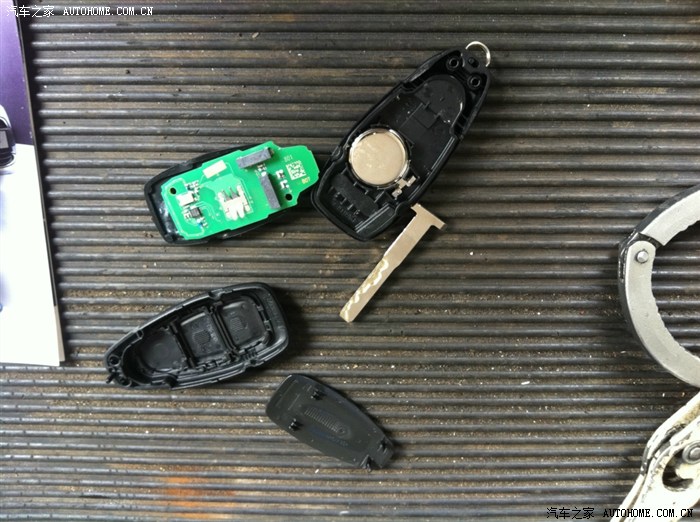 【图】新车钥匙拆开求认证,多图多真相_蒙迪欧