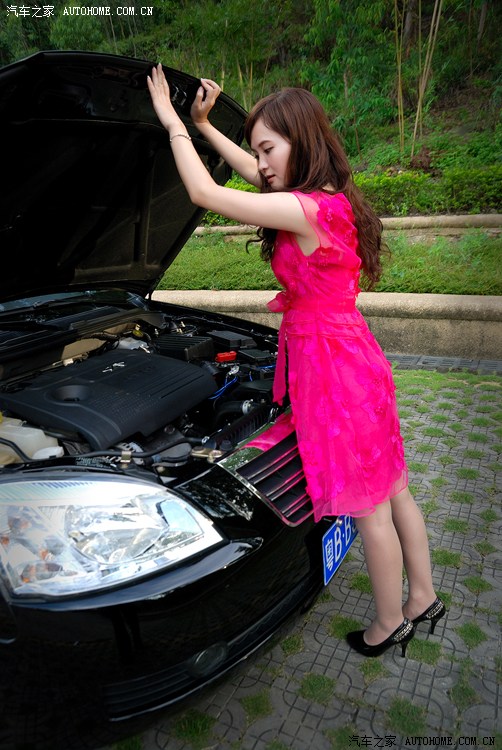 【图】媳妇当车模---有缘分,有真相, 有领导,有黑