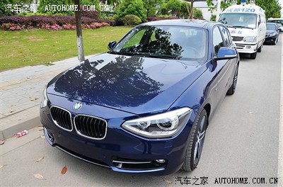 坛子第一辆118i深海蓝简单作业_宝马1系论坛_手机汽车之家