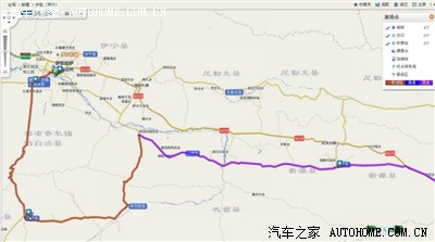 然后由新源县折g218向东,到达那拉提