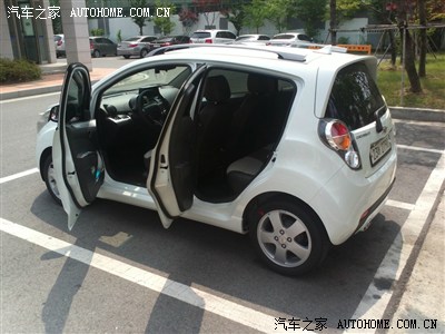 韩国雪弗兰Spark提车作业!90后奋斗屌丝男韩