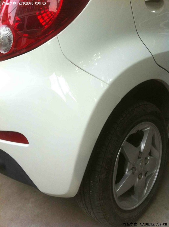 【图】车漆刮蹭,自己喷漆!还不错,呵呵_悦悦论