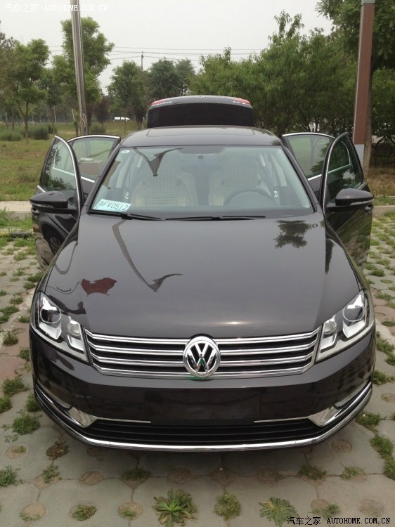 【图】1.8T新迈腾B7L 豪华摩卡棕提车作业!