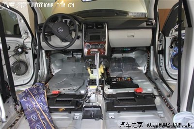 奔驰b200的线束,拆车坊会怎么说