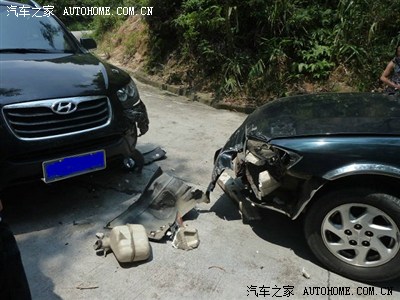 日本车与韩国车PK结果(正45对碰)_广东