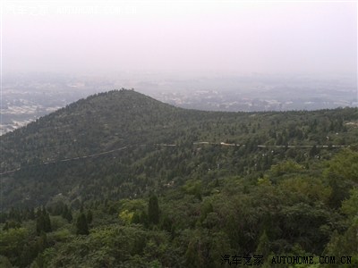 保定满城陵山汉墓-我天天晨练爬山的地方