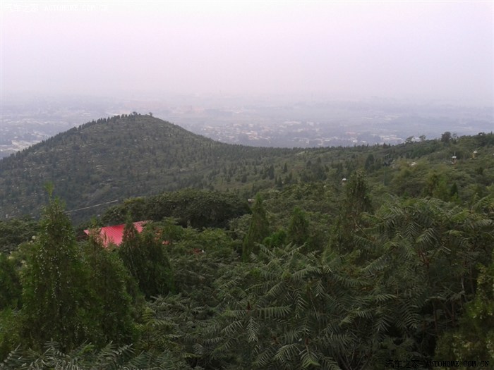 保定满城陵山汉墓-我天天晨练爬山的地方