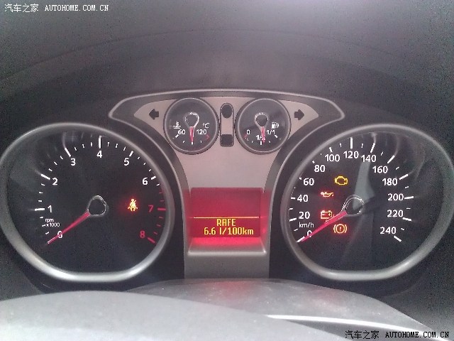 【图】看看老福克斯的油耗 有图为证 有惊喜哈