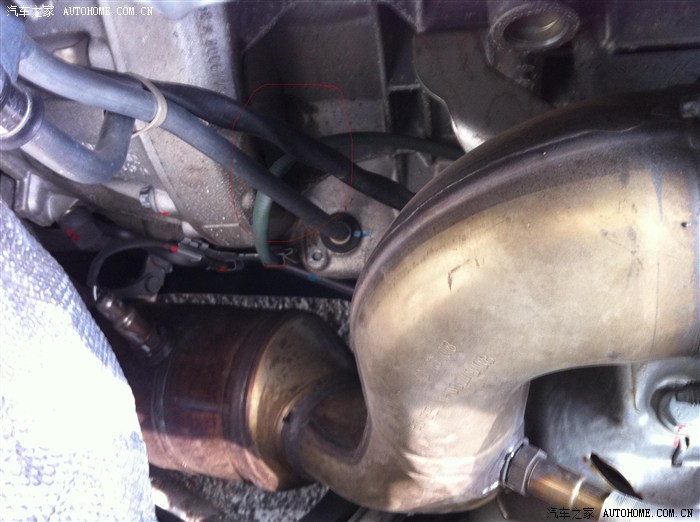 【图】E260L 7000公里涡轮没漏油,疑似波箱漏