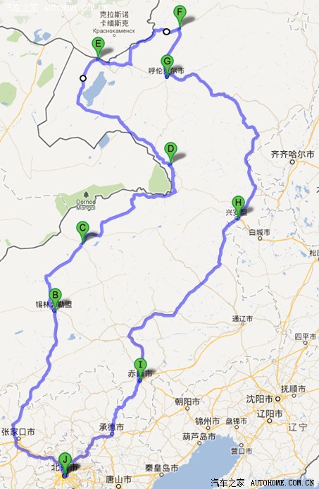 【图】草原之旅:北京-阿尔山-满洲里自驾路线,