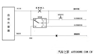 装有自动升窗器的朋友关注了:自己动手,升级升