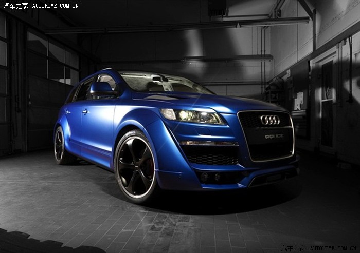 【图】宝蓝色的Q7也别有一般韵味_奥迪Q7论