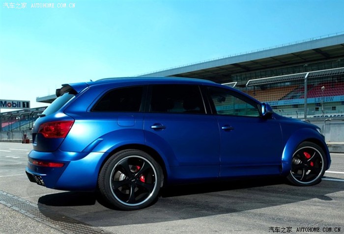 【图】宝蓝色的Q7也别有一般韵味_奥迪Q7论