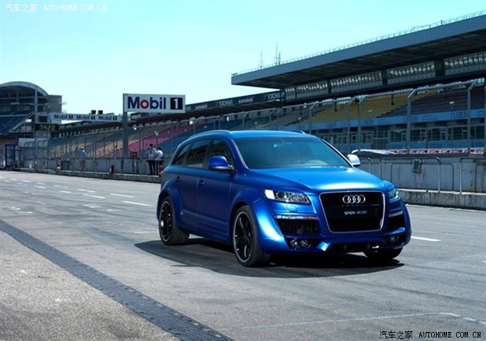 【图】宝蓝色的Q7也别有一般韵味_奥迪Q7论