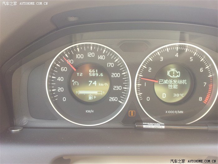 【图】新车xc60 t6开始出问题,仪表显示已减低