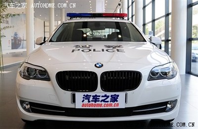 刚看到的图片,5系宝马警车!