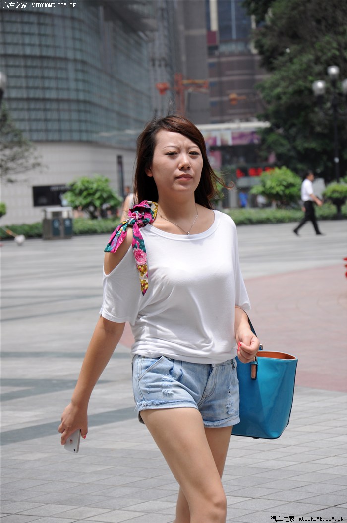 重庆解放碑扫街 重庆美女