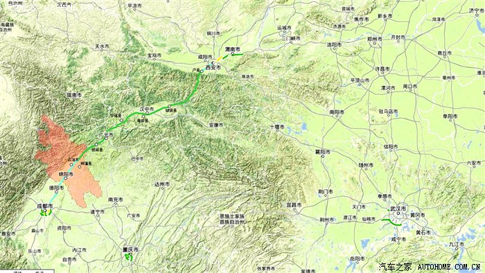 见视频: 川陕蜀道地形:(汉中以北为秦岭,以南为大巴山)