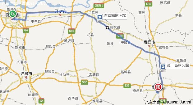 一条是郑州-京港澳高速-永登高速-宿登高速-亳州 没走过,不知道哪条