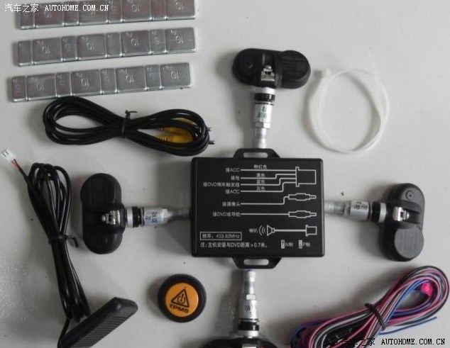 【图】安装铁将军T139(T123)胎压监测系统 接