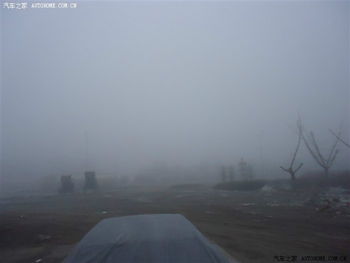 潍坊青州的天气大雾弥漫