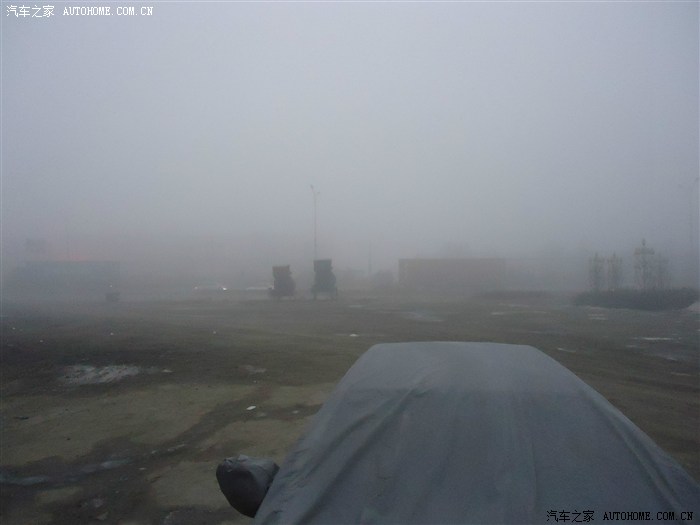 潍坊青州的天气大雾弥漫