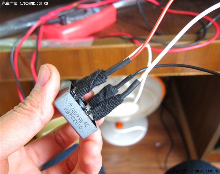 【图】自制车载CD机头12V电源