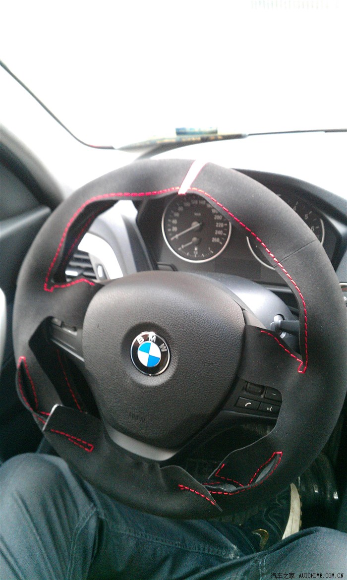 【图】XX@激发你的驾驶欲望!反绒手缝方向盘