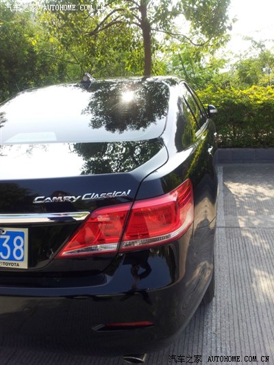 2012款CAMRY CLASSICAL 8888.8公里用车感