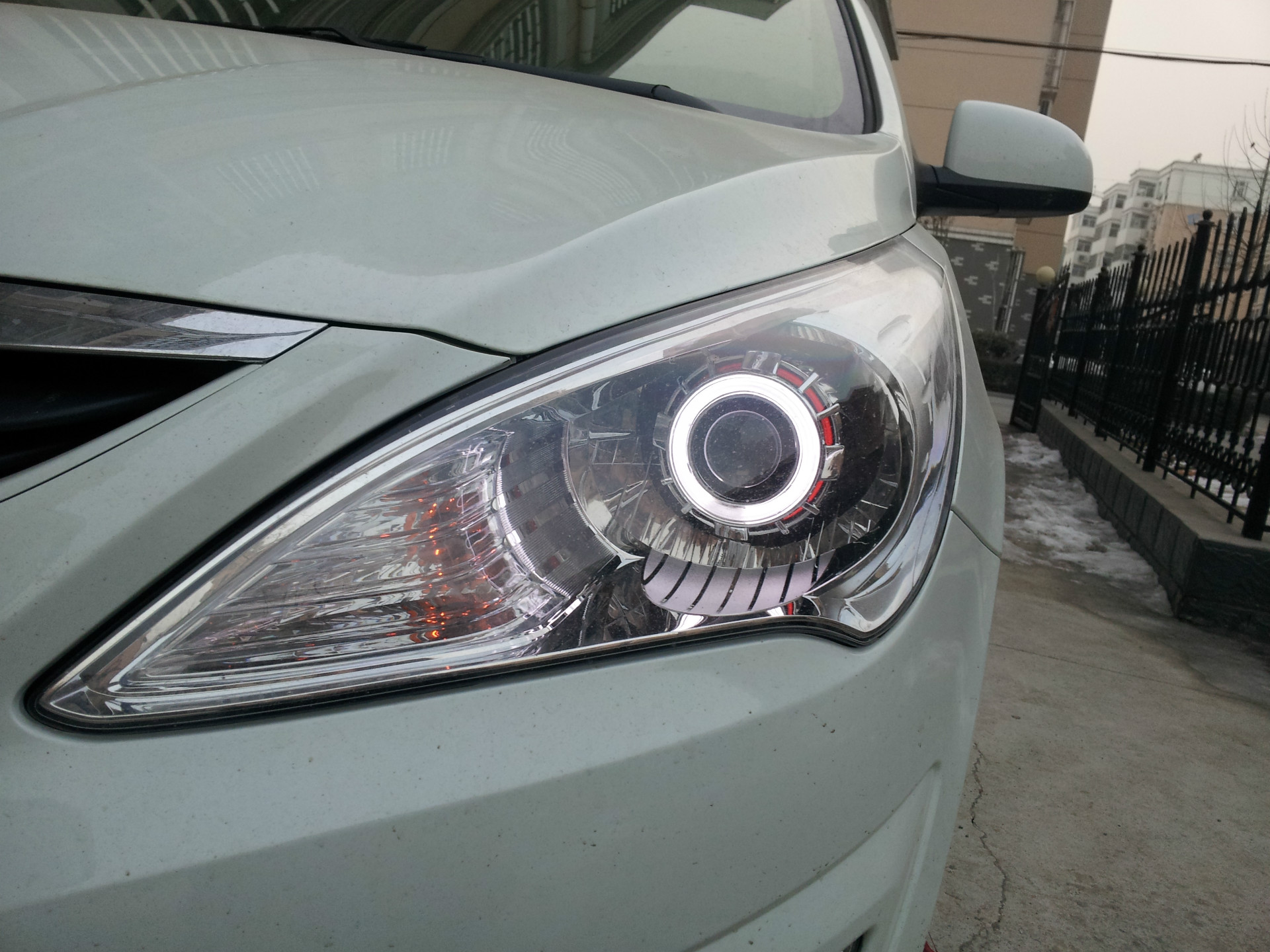 瑞纳提车作业,天使眼来袭~~~~~~~