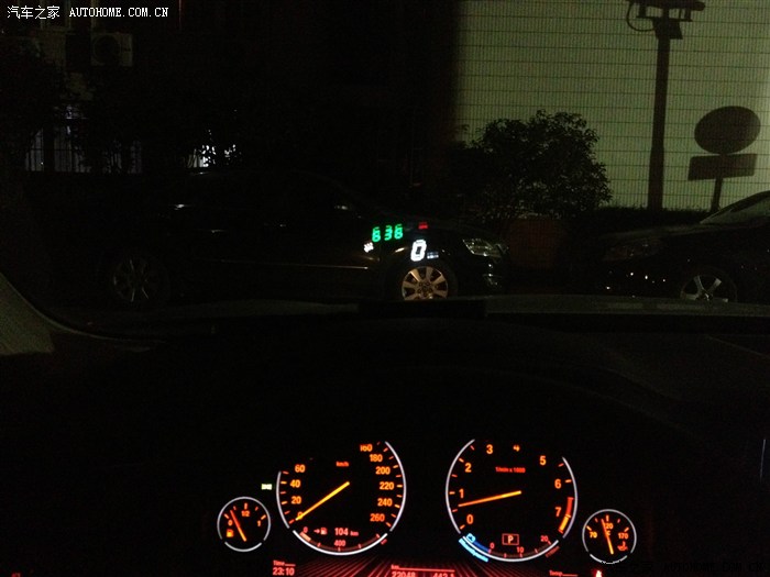 【图】HUD抬头显示_宝马7系论坛