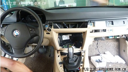 【图】宝马3系无屏改大屏原厂仪表台原厂大屏