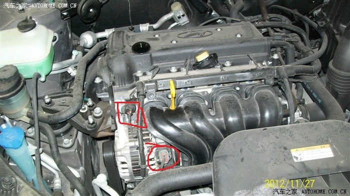 【图】请教发动机周围的电线问题