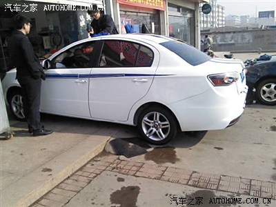 欧朗帅气全车拉花,突然发现欧朗改装应该很帅