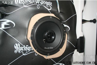 首辆福特锐界音响改装 原位音响升级喇叭及低