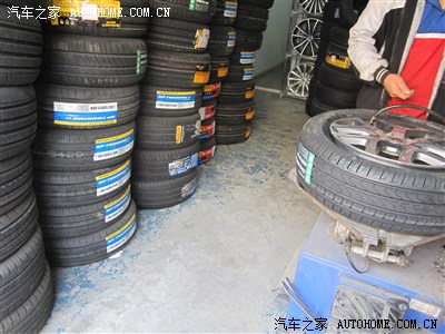 2009款锋范1.8换胎 205\/55R16 绿色节能轮胎