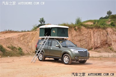 我在网上搜到的哈佛H5与车顶帐篷的帖子,供大