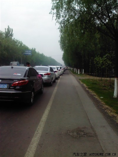 济宁车友会管理青年结婚车队花絮海图