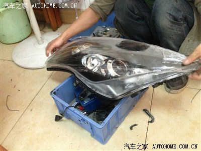 【改灯作业】致胜2.3时尚版改SVP大灯,日行灯