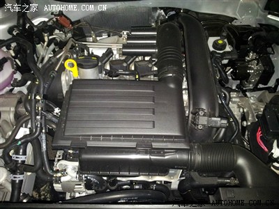 新朗逸1.4T,发动机型号cst,EA211机盖上没有T