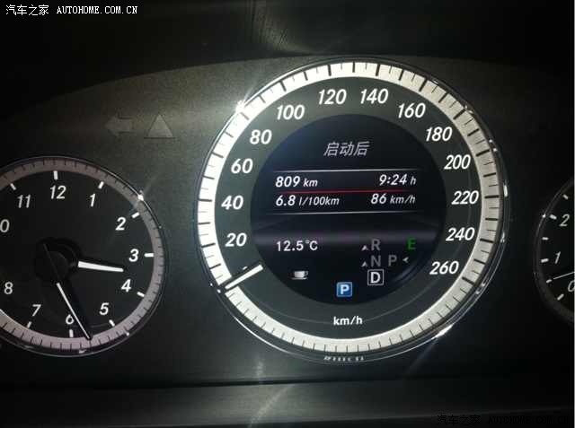 【图】大年初2,奔驰E300L油耗开出历史最低。