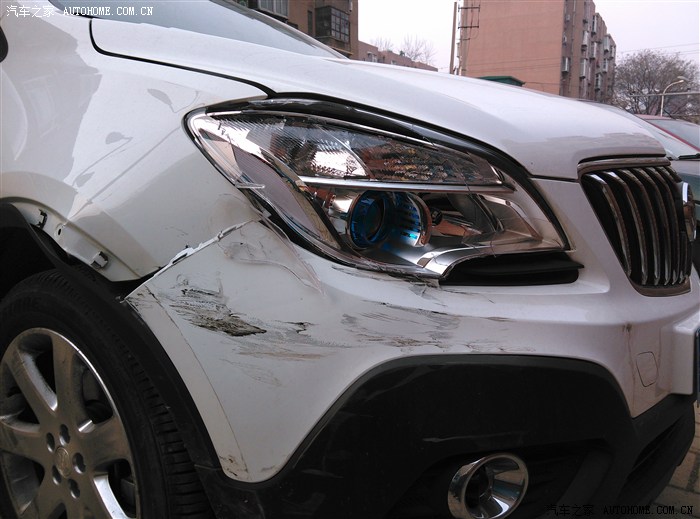 【图】不幸追尾,怎样处理为好?_昂科拉ENCO