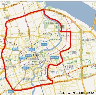 其实沪C牌照行驶范围还真的很有限啊!
